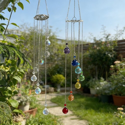 Crystal ball suncatcher wind - ball,