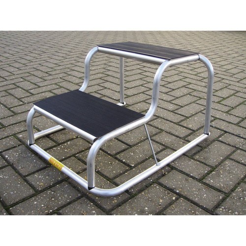 Milenco aluminium double step - milenco,