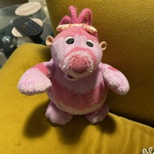 The Fimbles  9” Little Bo Roly Mo Show cbbc Mattel soft plush pink 2005