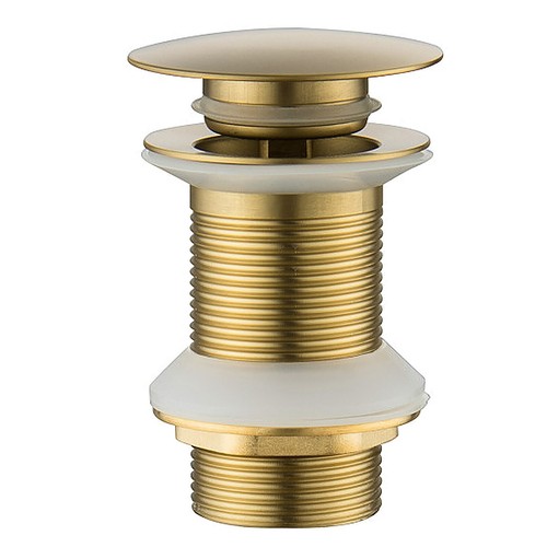 Brushed gold bathroom basin - gold,