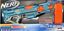 Nerf Elite 2.0 Turbine CS-18 Motorised Blaster, 36 Nerf Darts, 18-Dart Clip