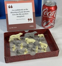 Animal Figures Lot Marx