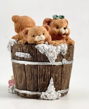 Academy Collection Teds In The Tub Figurine Ornament 