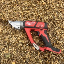 Milwaukee Nibbler Metal Shear M18 BMS12 bare unit Needs Blades But Works
