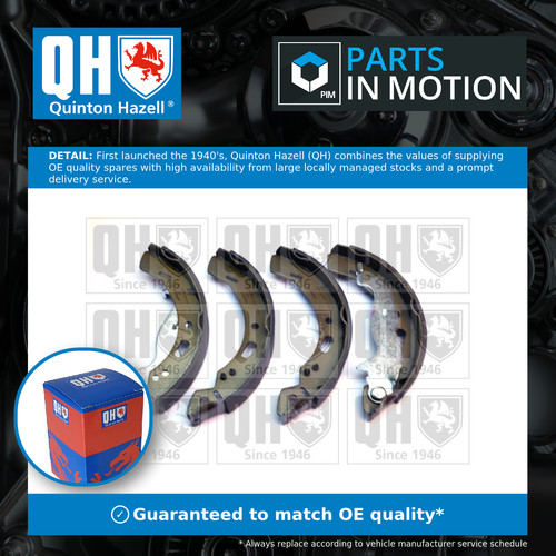 Brake shoes set - brake, fits