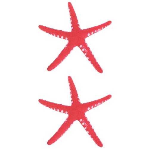 Artificial red sea star - artificial,