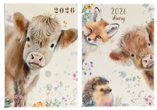 2026 Diary A5 Week to View 2026 Diaries Year Organiser Calendar Highland Cow