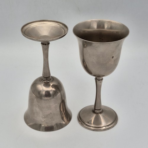 Vintage set two silver - set, of