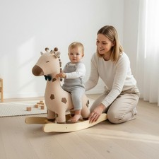 Giraffe Rocking Horse Solid
