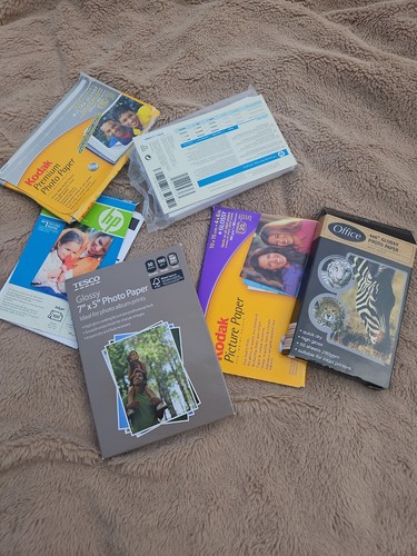 Mixed inkjet photo paper job - mixed,