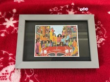 Hippy art print vintage - art,