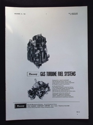 Original 1961 advert plessey - original,