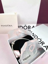 Pandora Sterling Silver Moments Bangle, 19cm, NEW With Packaging ID.590713