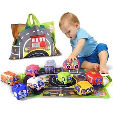 Montessori Soft Cloth Car Toy