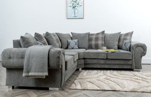 Verona grey corner sofa - corner,