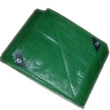 HEAVY DUTY REINFORCED TARPAULIN GROUNDSHEET  3M X 4M TOUGH MONO COVER