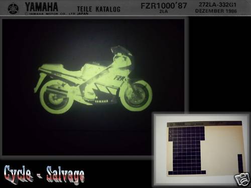 Yamaha fzr1000 from - yamaha, spare