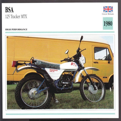 1980 bsa 125cc tracker - 1980,