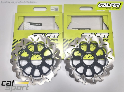 Galfer wavy front brake discs - brake,