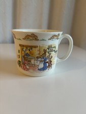 Bunnykins Royal Doulton Mug Baking At Home Design Collectible Bone China
