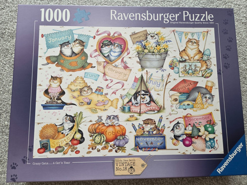 Jigsaw 1000pc crazy - jigsaw,
