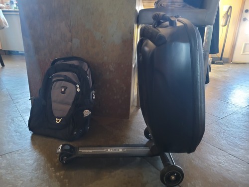 Micro ride wheeled luggage - ride,