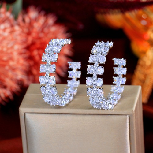Gorgeous silver plated cubic - silver,