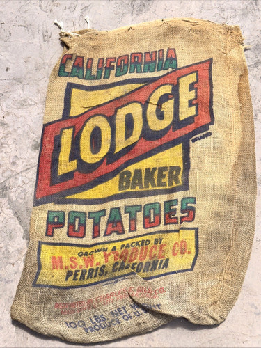 Vtg california lodge baker - california,