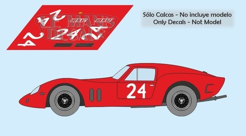 Decals ferrari 250 swb - ferrari,
