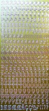 Self Adhesive Letters Numbers