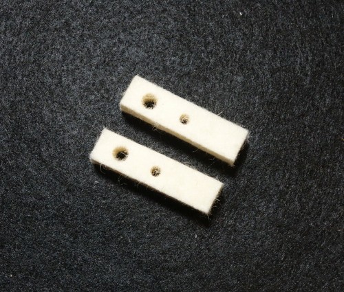 New white felt - 2, pads