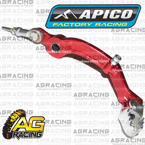 Apico red rear foot brake - rear,