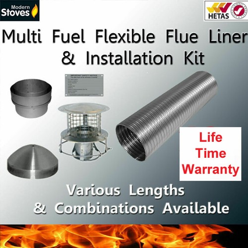 Flexible flue liner - flexible,