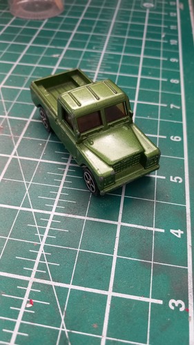 Land rover pickup corgi - land,