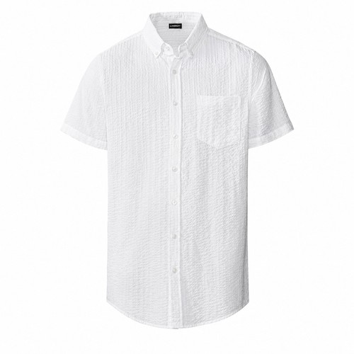 Livergy men white seersucker - men's,