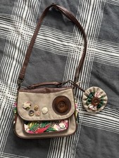 Casa di Borsa Beige Canvas