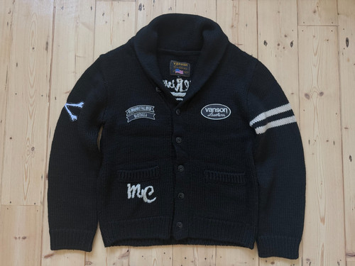 Vanson leathers biker cowichan - vanson,