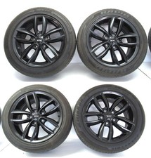 MINI R60 R61 17 Inch LA 5-Star Double Spoke 124 Black GLOSS Wheels Set-4 w/Tyres