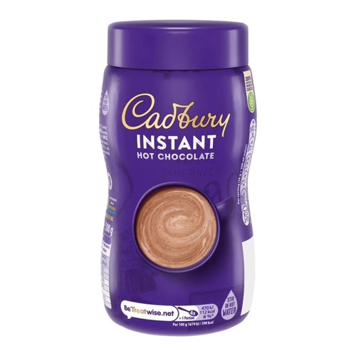 Cadbury instant hot chocolate - hot,