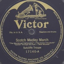 SUTCLIFFE TROUPE Scotch Medley