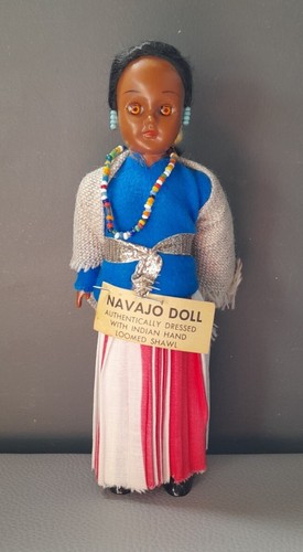 Vintage doll navajo - doll, indian