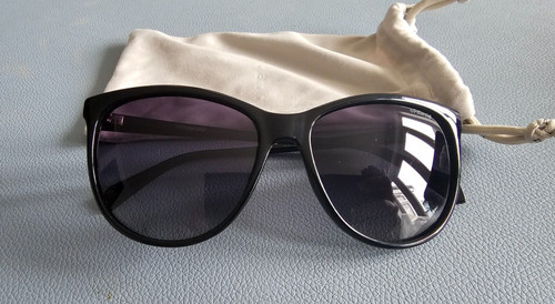 Polaroid black frame polarized