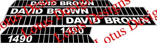 David brown 1490 - , bonnett