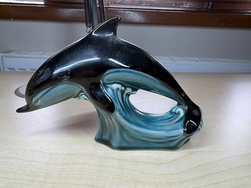 Poole pottery dolphin ornament - dolphin,