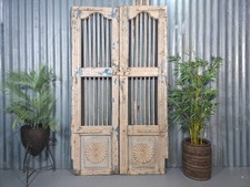 Pair Vintage Rustic Indian