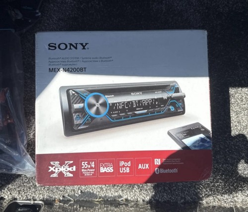 Sony mexn4200bt car - sony, stereo