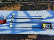 Golf Clubs X 4, Covers X 2 and 31 Golf Balls. ( Used )