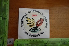 Old Sticker Sport Motorcycle