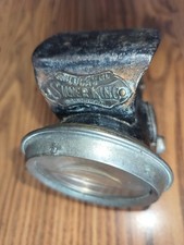 Joseph Lucas Silver King Birmingham Vintage Black Bicycle Lamp 513