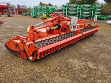 KUHN HR5003D year 2008, 5 metre Folding Power Harrow with Maxi Packer